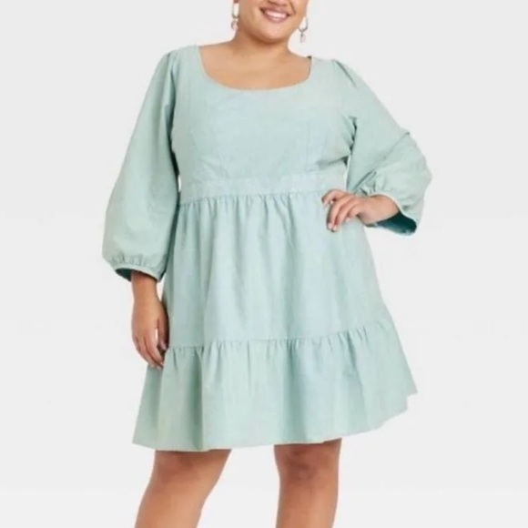 Ava & Viv Dresses & Skirts - Ava & Viv balloon sleeve dress size 3X SKU 18 1066